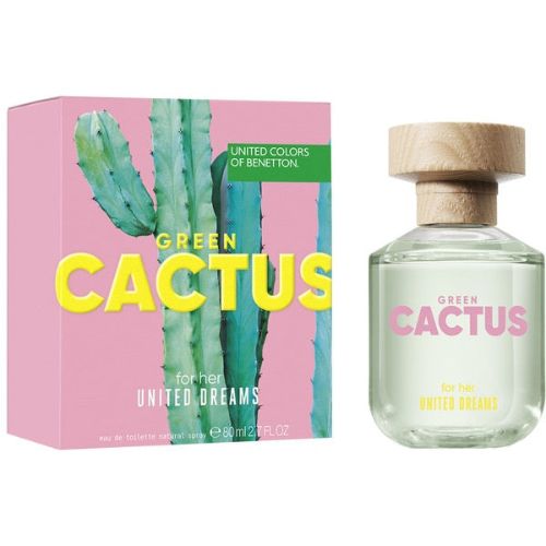United Dreams Green Cactus For Her 80 ML EDT - Benetton