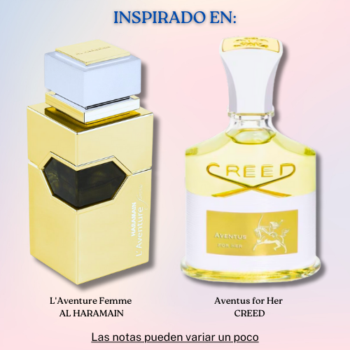 L Aventure Femme Al Haramain Creed Aventus Perfume L´aventure