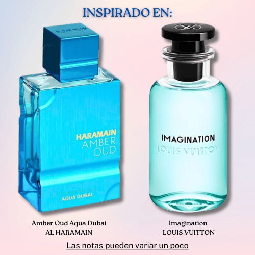 Amber Oud Aqua Dubai EDP 75 ML Unisex - Al Haramain - (Inspirado