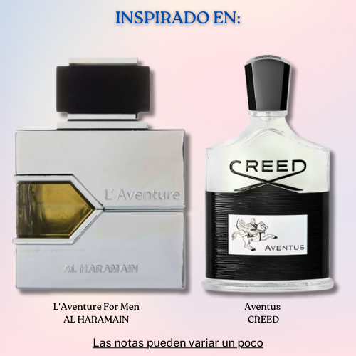 L´Aventure EDP 100 ML for Men - Al Haramain (Inspirado en Aventus