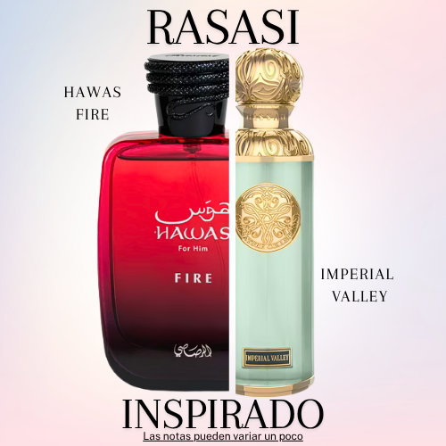 香水(男性用) Rasasi Hawas Fire Hawas Fire EDP 100 ML Unisex - Rasasi - (Inspirado en Imperial