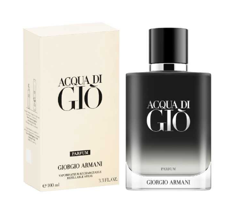 Acqua di Giò Parfum 100 ML For Men (Recergable) - Giorgio Armani