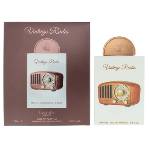 Lattafa Vintage Radio 100ml 香水 Vintage Radio EDP 100 ML Unisex - Lattafa (Inspirado en Paragon