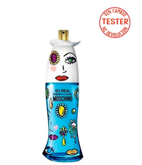 So Real Cheap &amp; Chic  EDT 100 ML (Tester - Sin Tapa) - Moschino