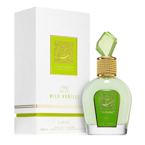 Musk Wild Vanille Thameen Unisex EDP 100 ML - Lattafa (Inspirado