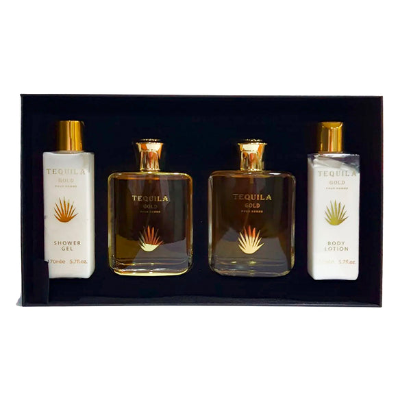 Tequila Gold Pour Homme EDP 100 ML + Body Lotion 175 ML + After Shave