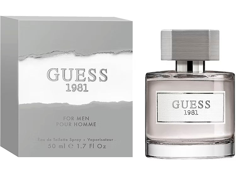 Guess 1981 For Men EDT 50 ML - Guess
