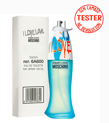 I Love Love EDT 100 ML Tester Sin Tapa Moschino Multimarcas Perfumes