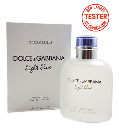 Light Blue Homme EDT 125 ML (Tester Probador) - Dolce &amp; Gabbana