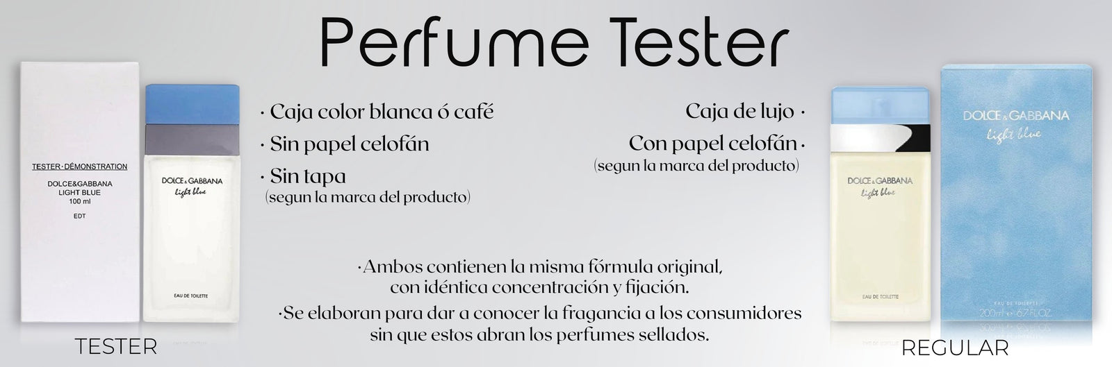 Tester Mujer
