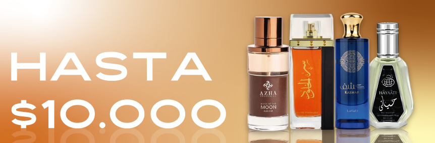 Perfume Arabe Hasta 10.000