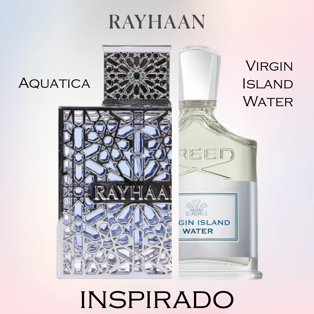 Aquatica EDP 100 ML - Rayhaan - (Inspirado en Virgin Island Water)