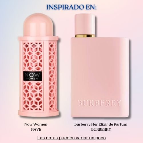 Now Women EDP 100 ML - Rave (Inspirado en Her Elixir de Parfum)