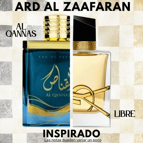 Al Qannas EDP 100 ML for Woman - Ard Al Zaafaran - (Inspirado en Libre)