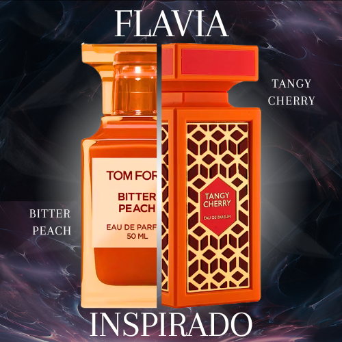 Tangy Cherry EDP 90 ML Unisex -  Flavia - (Inspirado en Bitter Peach de Tom Ford)