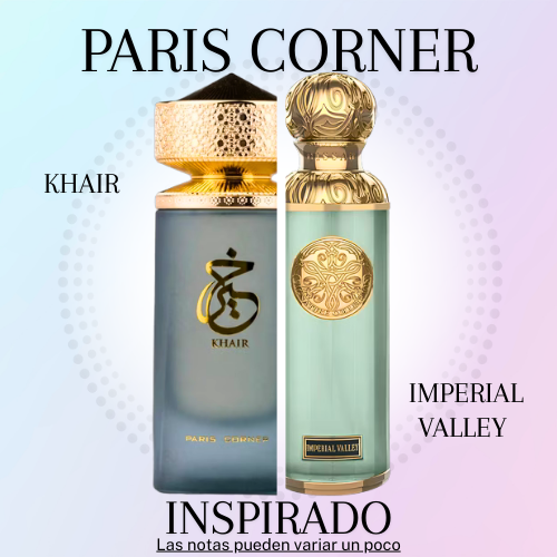 Khair EDP 100 ML Unisex - Paris Corner - (Inspirado en Imperial Valley)