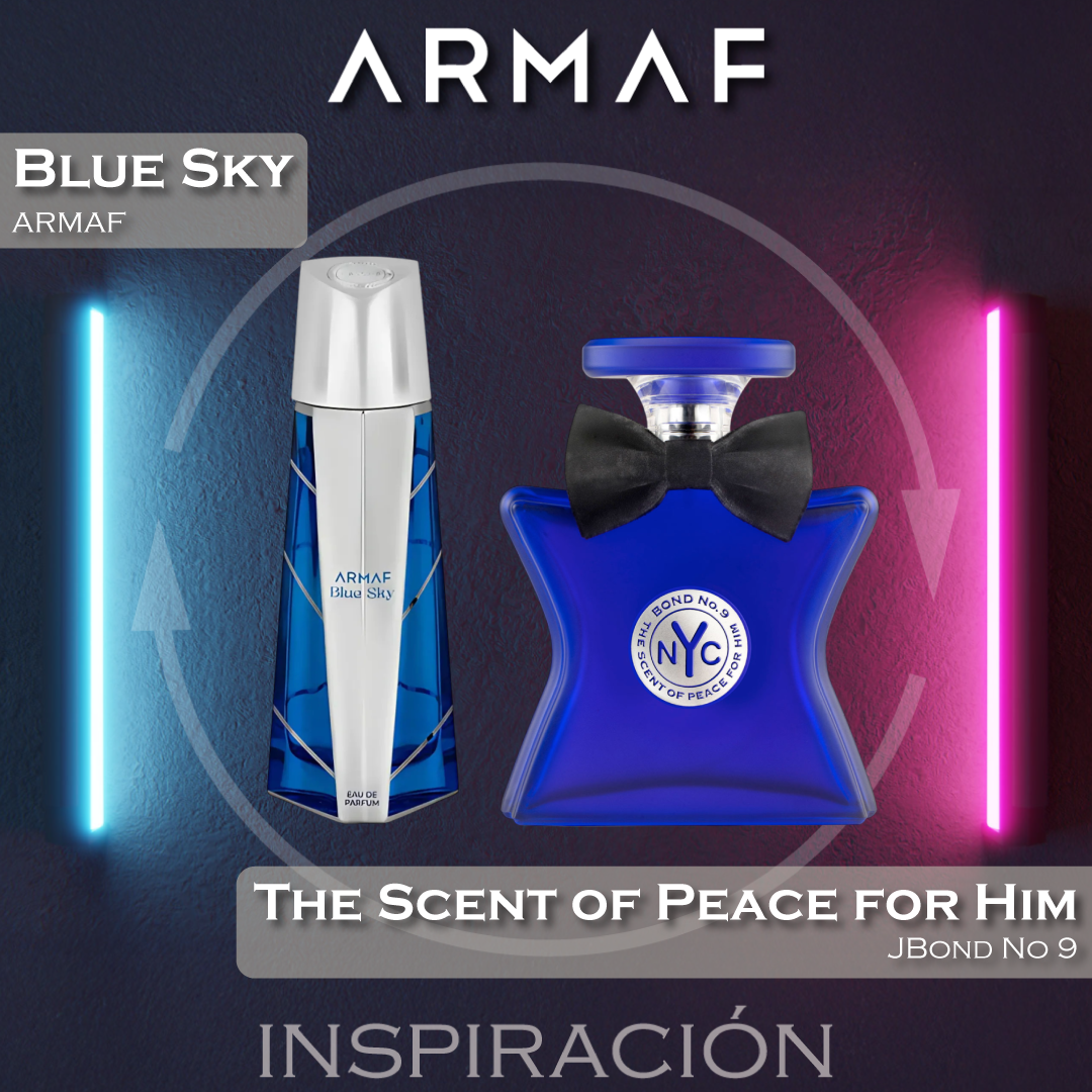 Blue Sky EDP  105 ML Unisex -  Armaf - (Inspirado en The Scent of Peace for Him)