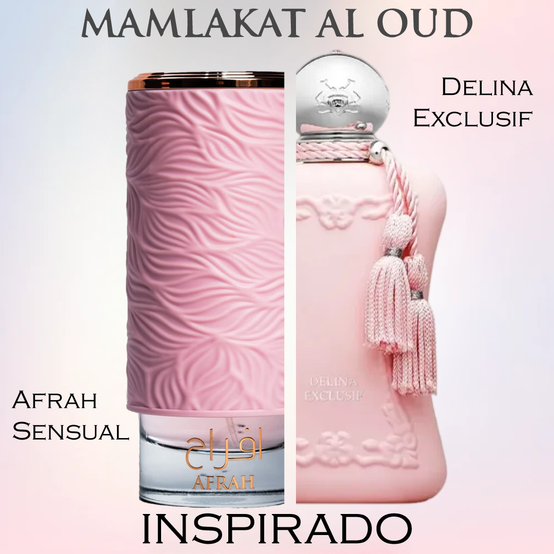 Afrah Sensual EDP 100 ML for Women - Mamlakat Al Oud (Inspirado en Delina Exclusif de Parfums)