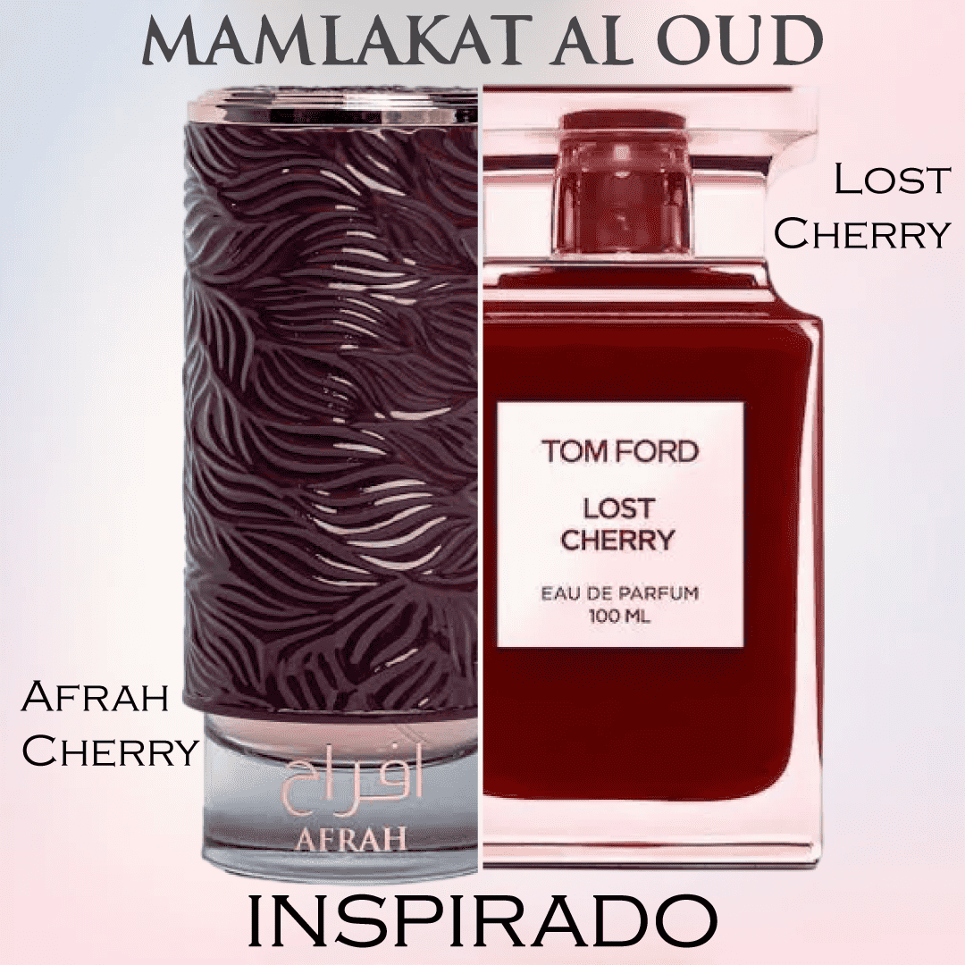 Afrah Cherry EDP 100 ML Unisex  - Mamlakat Al Oud  (Inspirado en Lost Cherry)
