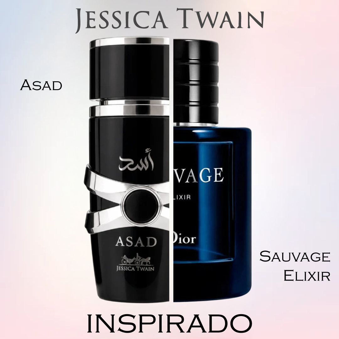 Asad EDP 100 ML For Men - Jessica Twain - (Inspirado en Sauvage Elixir)