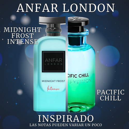 Midnight Frost Intense Extrait de Parfum 100 ML For Men - Anfar London (Inspirado en Pacific Chill )