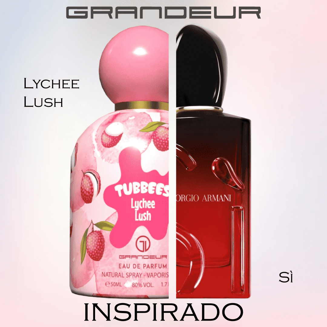 Lychee Lush EDP 50 ML Unisex - Grandeur - (Inspirado en Sì Eau de Parfum Intense)