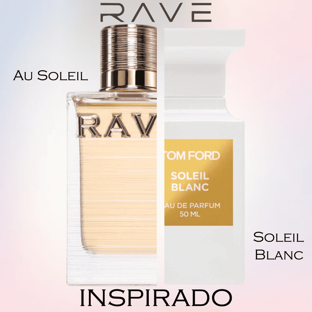 Au Soleil EDP 100 ML For Women - RAVE (Inspirado en Soleil Blanc)