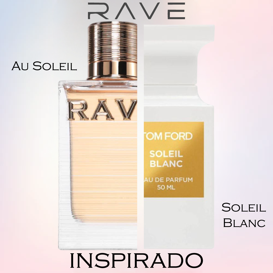 Au Soleil EDP 100 ML For Women - RAVE (Inspirado en Soleil Blanc)