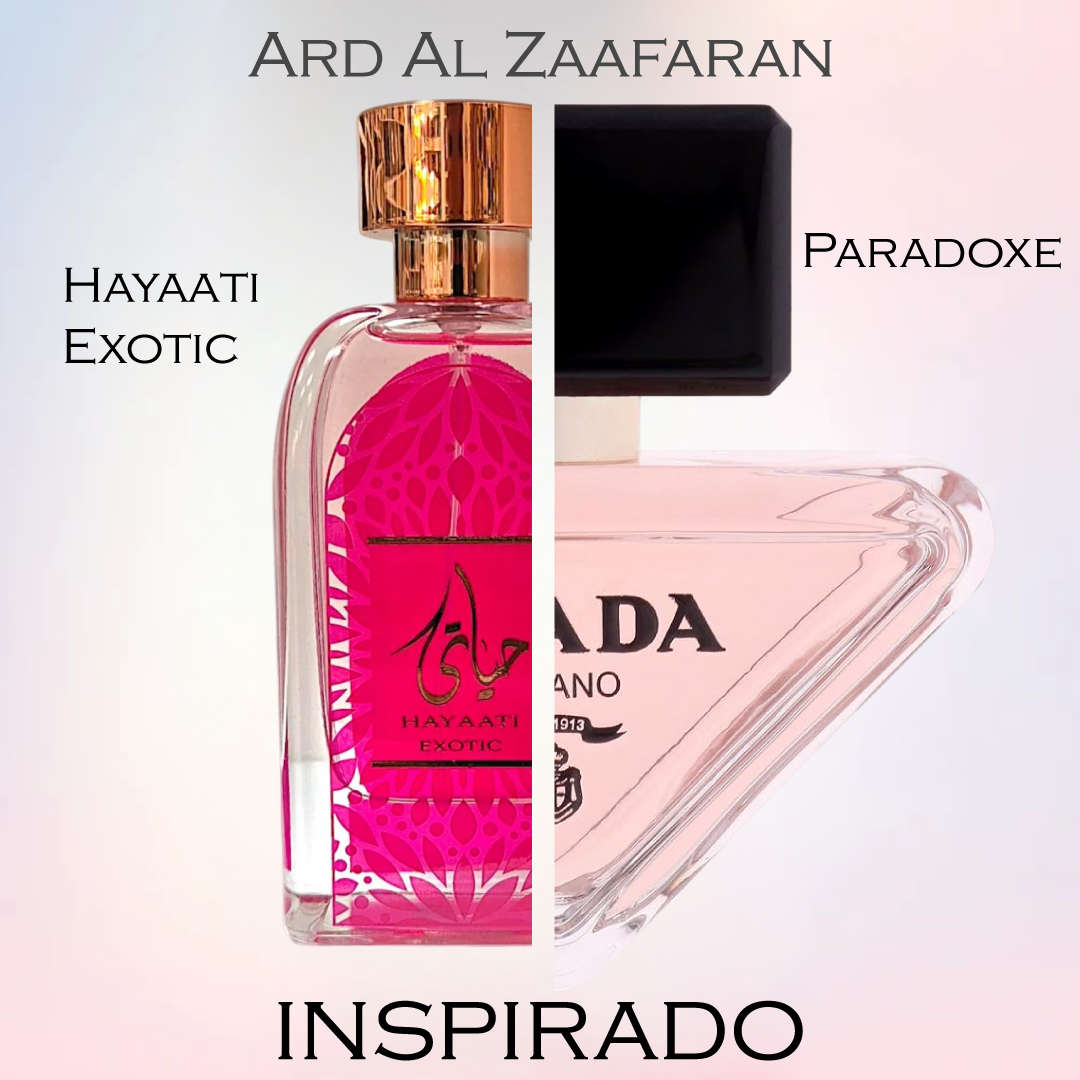 Hayaati Exotic EDP 100 ML For Women - Ard Al Zaafaran (Inspirado en Paradoxe)