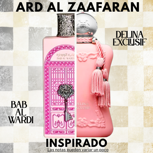 Bab Al Wardi EDP 100 ML For Woman -  Ard AL Zaafaran - (Inspirado en Delina)