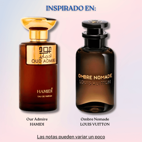 Oud Admire EDP 100 ML - Hamidi (Inspirado en Ombre Nomade)