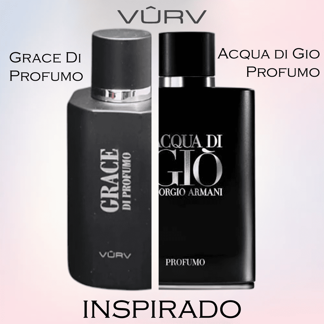 Grace Di Profumo  EDP 100 ML For Men - Vurv - (Inspirado en Acqua di Gio Profumo)