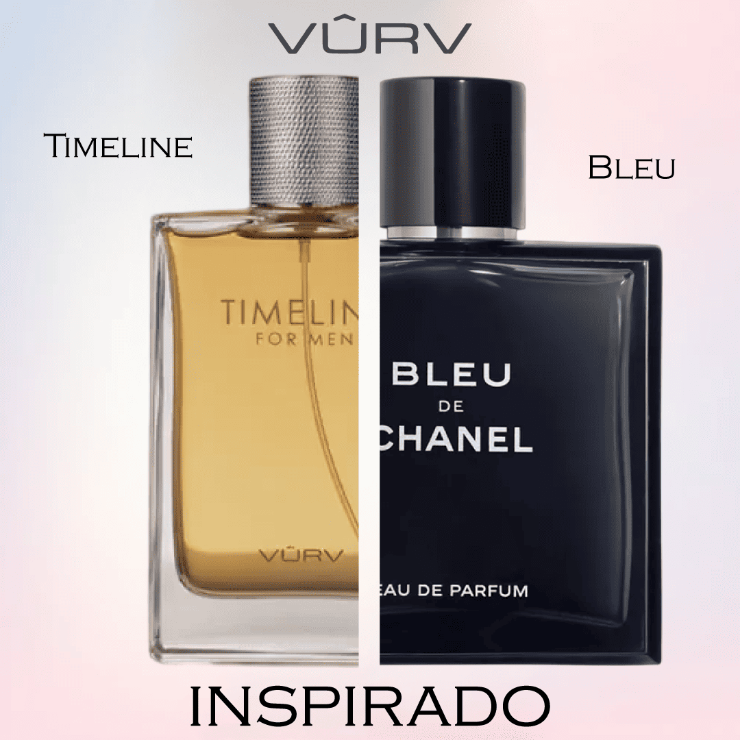 Timeline  EDP 100 ML For Men - Vurv - (Inspirado en Bleu).
