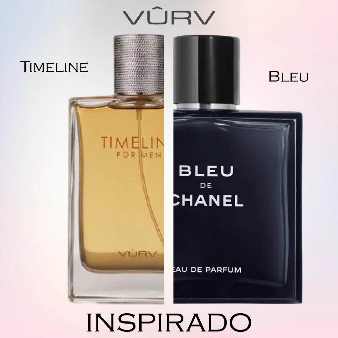 Timeline  EDP 100 ML For Men - Vurv - (Inspirado en Bleu).
