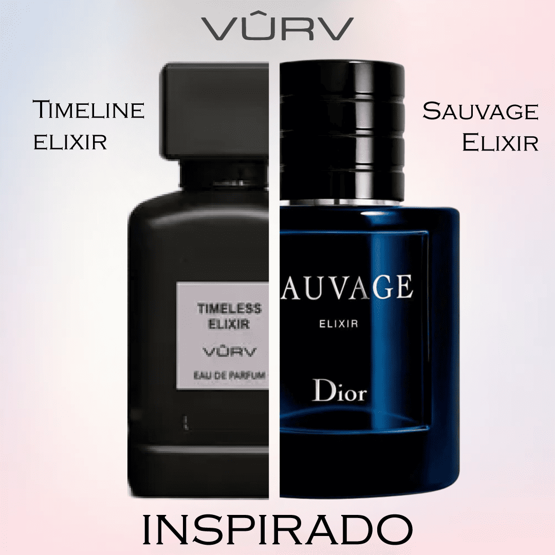 Timeless Elixir EDP 100 ML For Men - Vurv - (Inspirado en Sauvage Elixir)