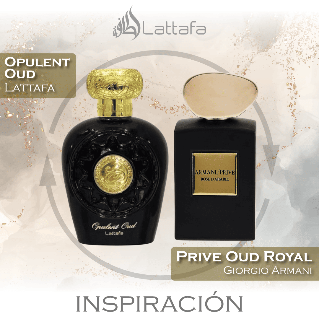 Opulent Oud EDP 100 ML Unisex - Lattafa - (Inspirado en Prive Oud Royal)