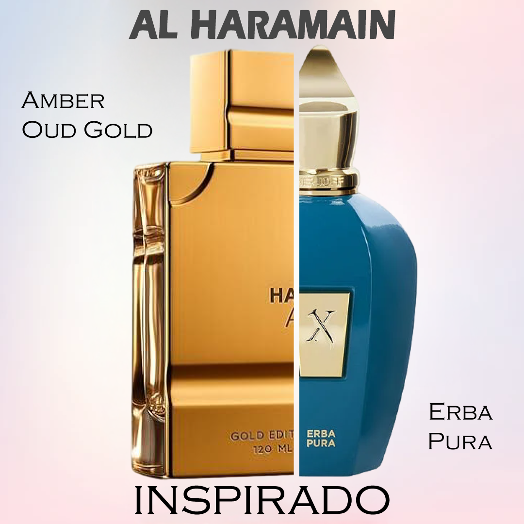 Amber Oud Gold Edition EDP 120 ML Unisex - Al Haramain (Inspirado en Erba Pura)