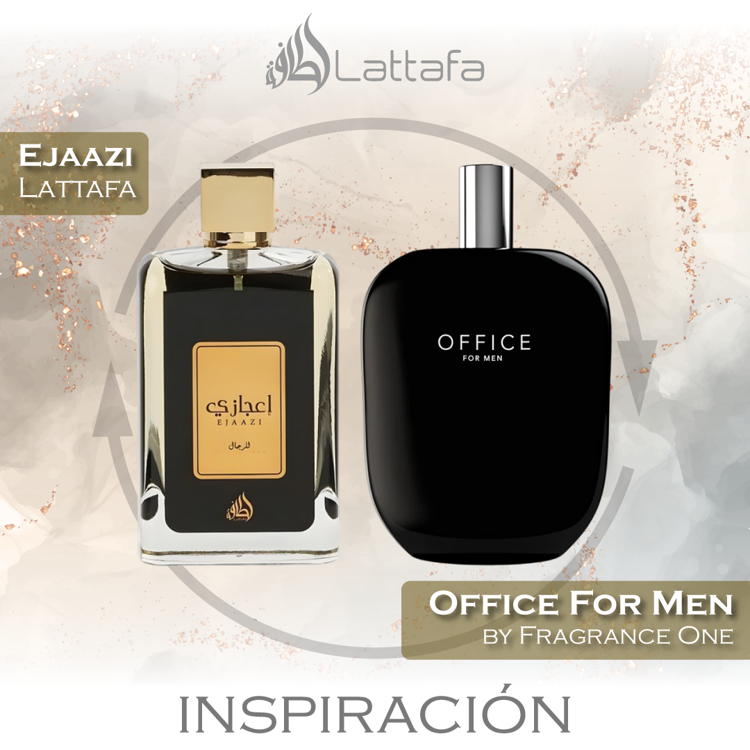 Ejaazi EDP 100 ML Unisex - Lattafa - (Inspirado en One Office For Men by Fragrance One)