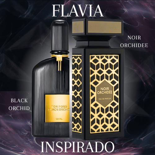 Noir Orchidee EDP 90 ML Unisex -  Flavia - (Inspirado en Black Orchid)