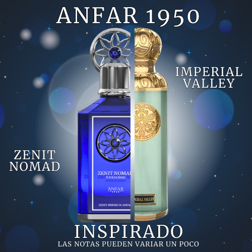 Zenit Nomad Extrait de Parfum 100 ML For Men - Anfar 1950 - (Inspirado en Imperial Valley)