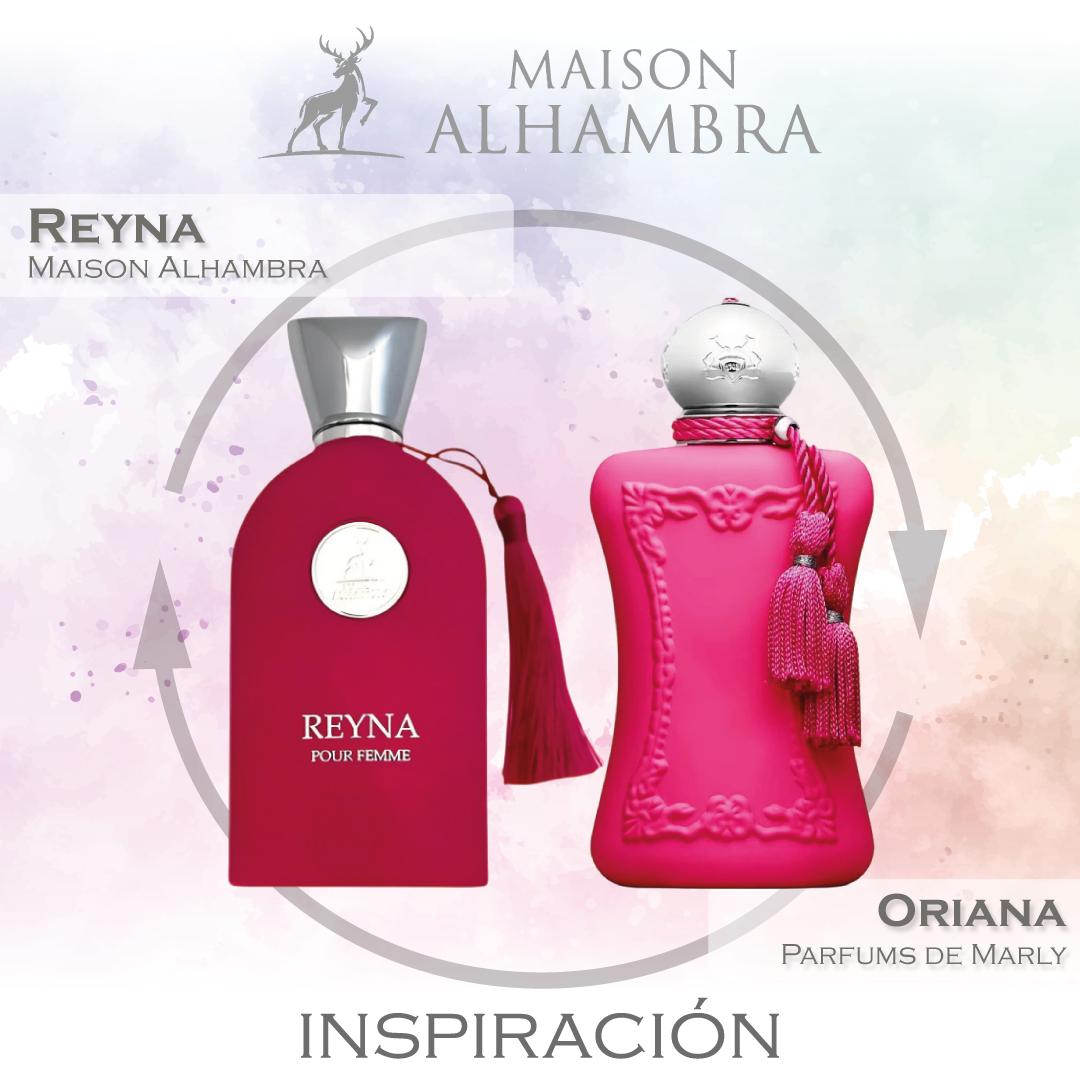 Reyna Pour Femme EDP 100 ML - Maison Alhambra (Inspirado en Oriana de Parfums de Marly)