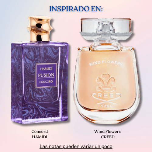 Fusion Concord 85 ML EDP For Women - Hamidi (Inspirado en Wind Flowers)