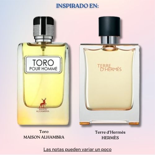 Toro Pour Homme EDP 100 ML for Men - Maison Alhambra (Inspirado en Terre)