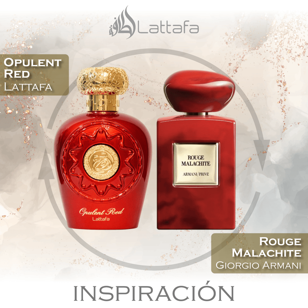 Opulent Red EDP 100 ML Unisex - Lattafa - (Inspirado en Rouge Malachite)