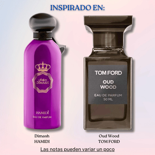 Dimash EDP 80 ML Unisex  - Hamidi (Inspirado en Oud Wood)