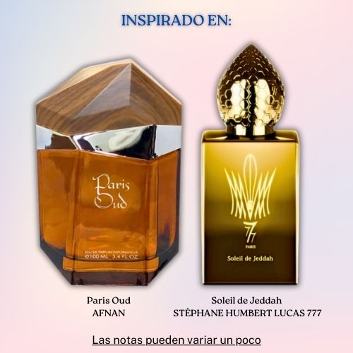 Paris Oud  EDP 100 ML Unisex - Afnan