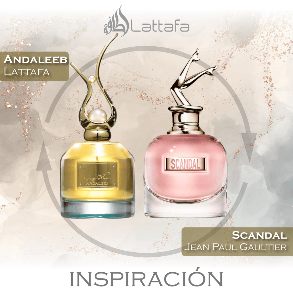 Andaleeb EDP 100 ML Unisex - Lattafa - (Inspirado en Scandal)