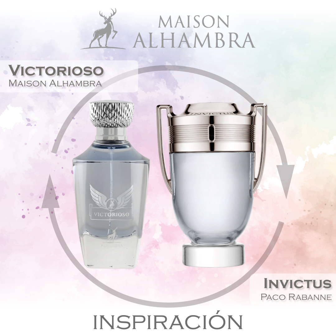 Victorioso EDP 100 ML- Maison Alhambra (Inspirado en Invictus de Paco Rabanne)
