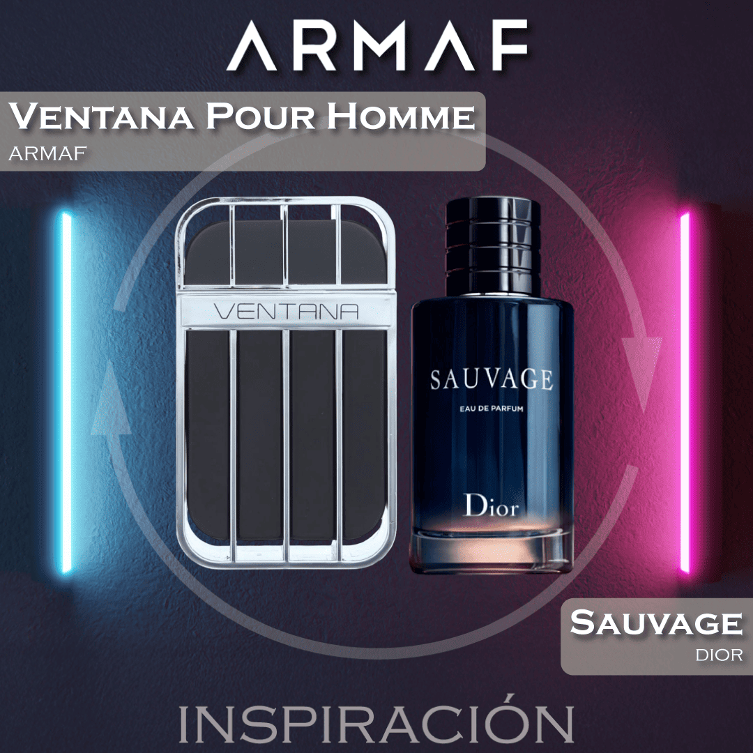 Ventana Pour Homme EDP 100 ML - Armaf (Inspirado en Sauvage)