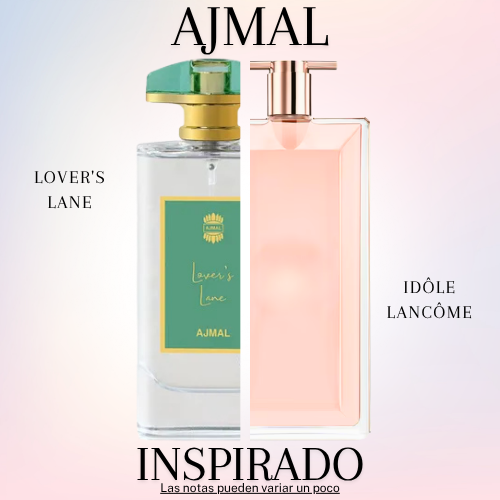 Lover's Lane EDP 70 ML For Women - Ajmal - (Inspirado en Idole de Lancôme)